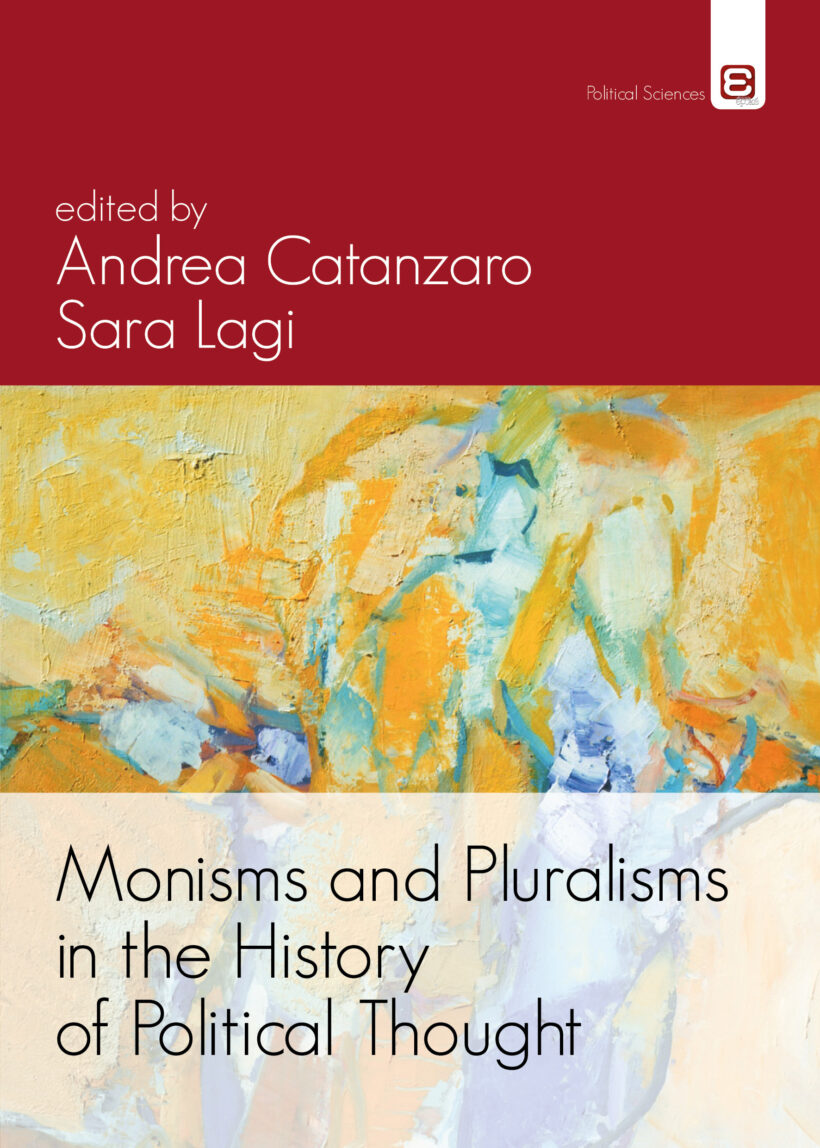 Monisms and Pluralisms (copertina solo fronte) copertina Monisms and Pluralisms