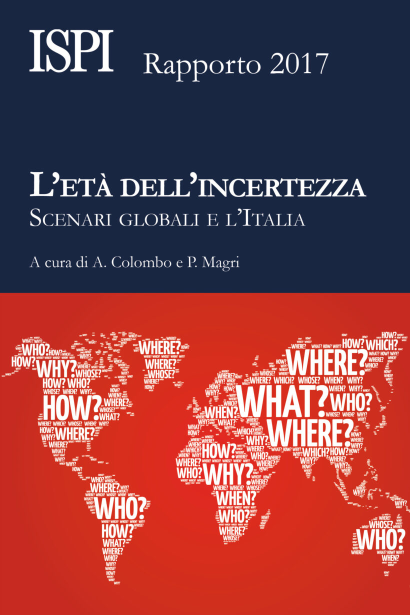 L'età dell'incertezza. Copertina (solo fronte) Copertina età incertezza