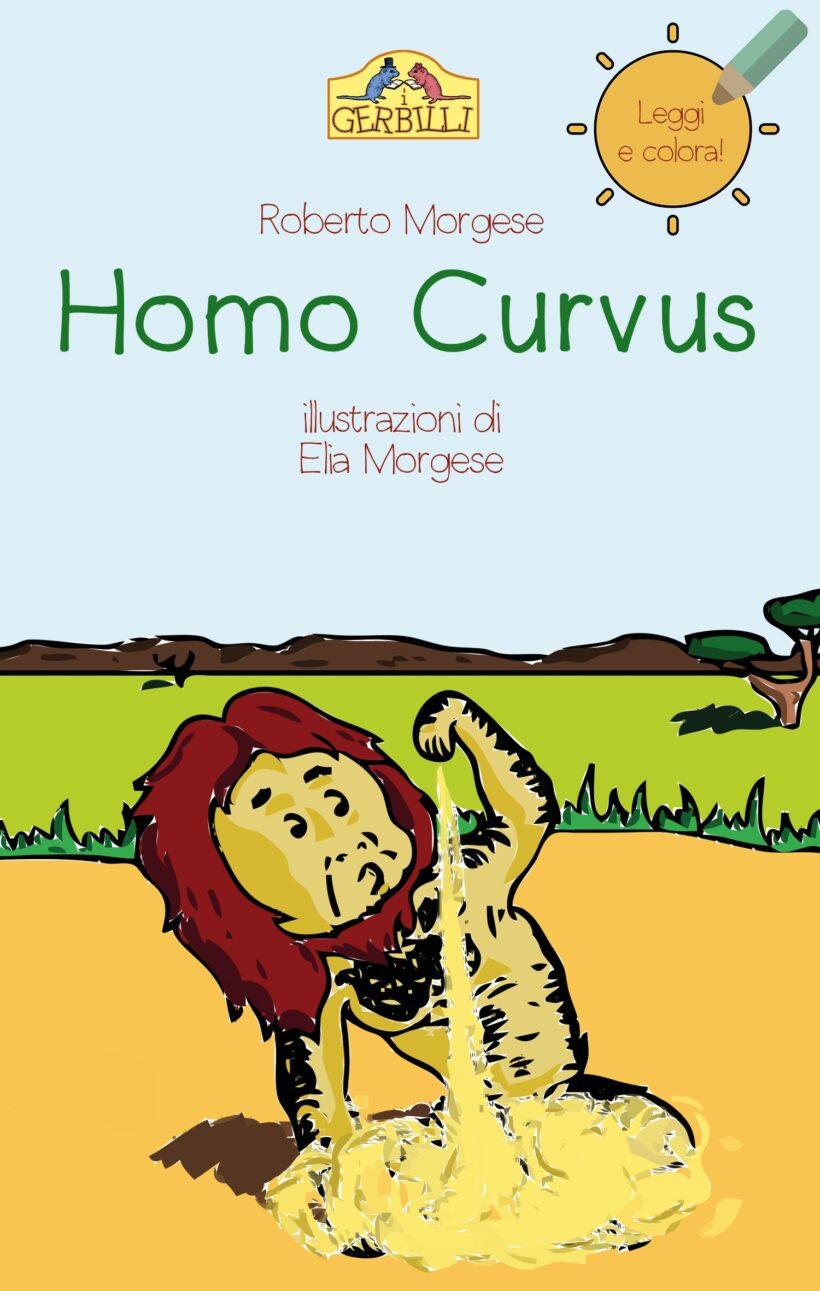 Homo Curvus. Copertina (solo fronte)
