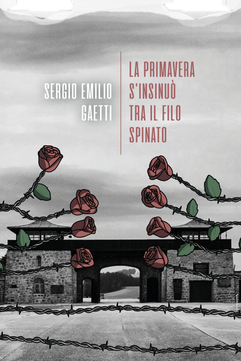 La primavera s'insinuò tra il filo spinato. Copertina (solo fronte)
