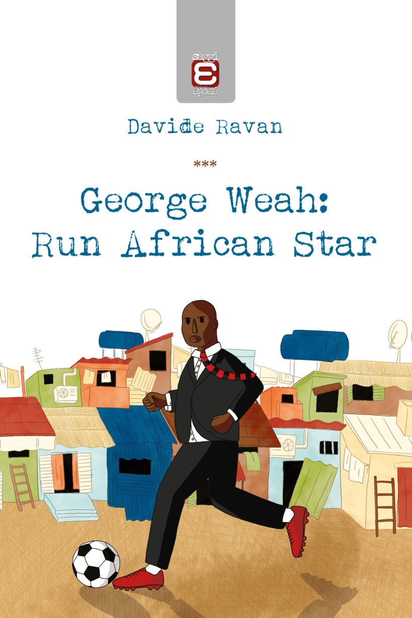 George Weah Run African Star. Copertina (solo fronte bassa res)